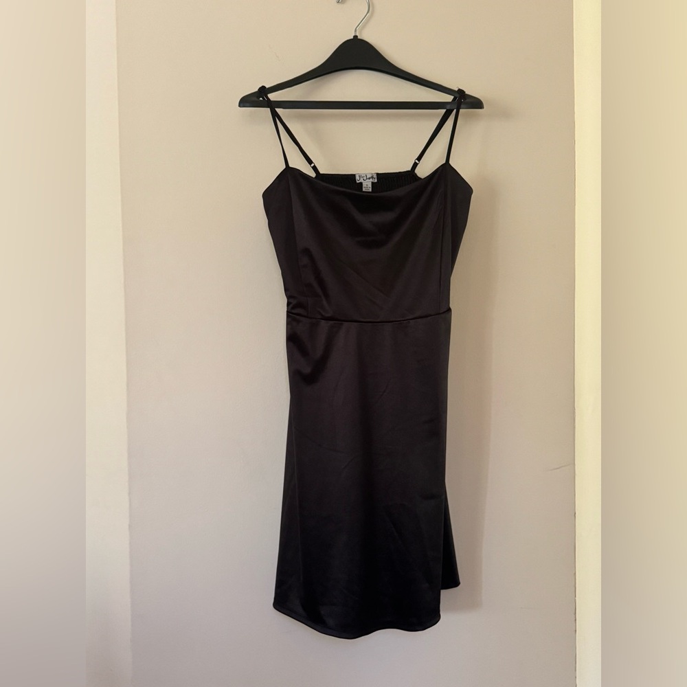 Sexy Silky Little Black Dress - Size 1x